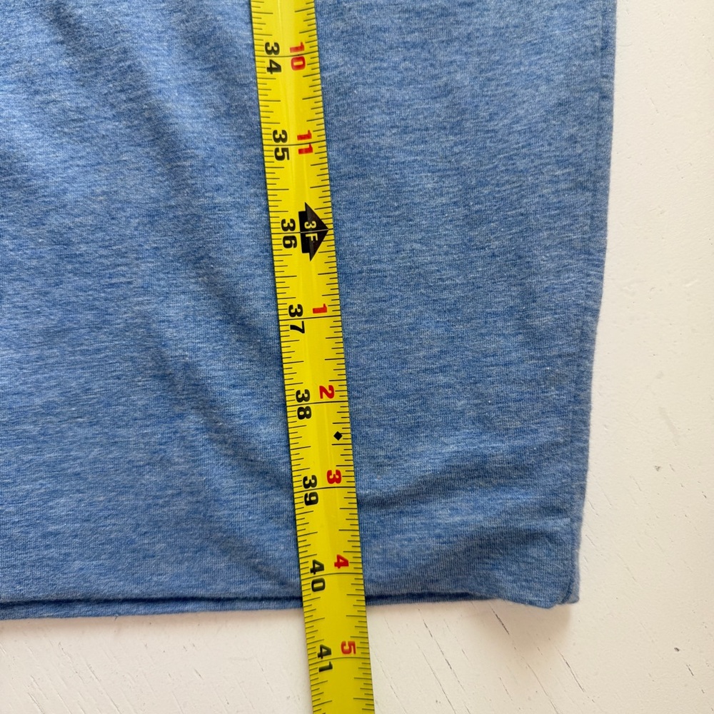 Peruvian Connection S Blue Double Layer Bodycon T… - image 10